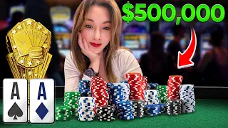 My Girlfriend Won a $500,000 Poker Tournament!