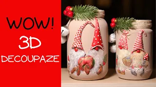 3D Decoupage -Τρισδιάστατο ντεκουπάζ  ( with subtitles )