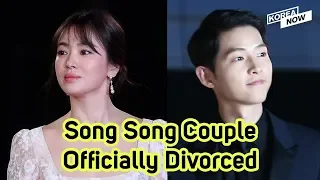 Song Joong Ki, Song Hye Kyo are officially divorced