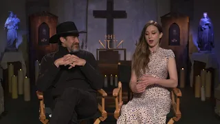 THE NUN Interviews: Demián Bichir and Taissa Farmiga