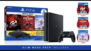 NEW PS4 SLIM MEGA PACK UNBOXING 😍😘