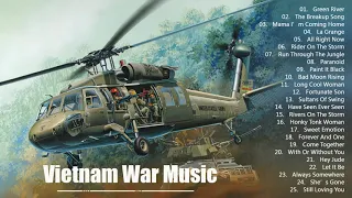 Top 100 Vietnam War Songs🎻BEST ROCK SONGS VIETNAM WAR MUSIC - Best Classic Rock Of 60s 70s