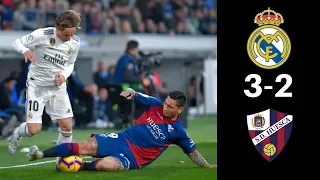 Real Madrid vs Huesca 3-2 Full Time Highlights & Goals 4k L@ Lig@ 2019