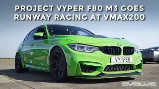 VMAX200 in Project Vyper F80 M3 with Prototype Evolve Turbo's