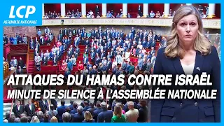 Attaques terroristes du Hamas contre Israël : minute de silence à L’Assemblée nationale - 10/10/2023