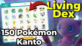 Como capturar a los 150 Pokémon de Kanto en Pokémon Lets Go Pikachu Eevee - Living Dex a HOME