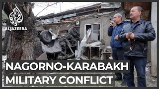 Foreign powers step up push for Nagorno-Karabakh ceasefire