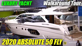 2020 Absolute 50 Fly - Walkaround Tour - 2020 Boot Dusseldorf