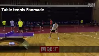 Xu Xin Forehand Technique Slowmotion