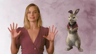 Peter Rabbit: Behind the Scenes Margot Robbie Movie Interview | ScreenSlam