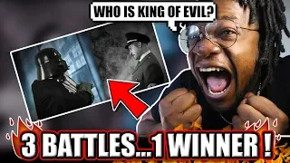Adolf Hitler vs. Darth Vader [All 3] Epic Rap Battle Of History! (REACTION!)