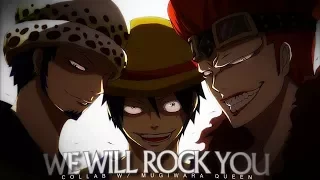 [One Piece AMV] - We Will Rock You | COLLAB W/ MUGIWARA QUEEN