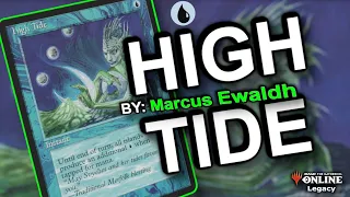 BEST High Tide! Marcus Ewaldh aka MASTER of Legacy High Tide | Magic: The Gathering Mono-U Storm