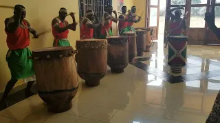 Energetic with the speaking drums...