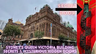 Abandoned Oz - Sydney’s Queen Victoria Building Secrets & Mysterious Doors