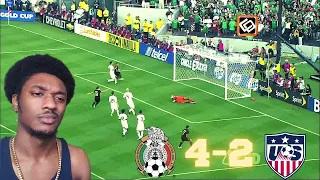 NBA Fan Reacts To Mexico vs USA Gold Cup 2011 Comeback!