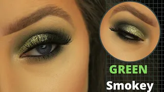 EASY METALLIC GREEN SMOKEY EYE FOR BEGINNERS | EIMEAR MCELHERON