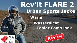 Rev'it Flare 2 im Test - Warme und wasserdichte Urban Sports Jacke