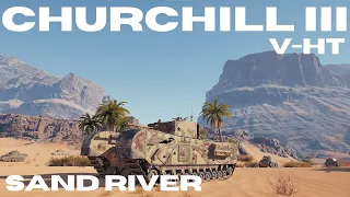World of Tanks Replays - Churchill III - 3.3k damage in tier 6 - 6 kills