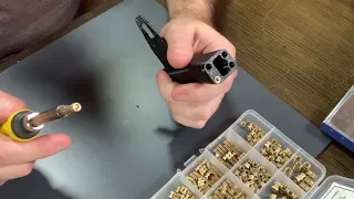 Working with Threaded Brass Heat Inserts and 3D Prints