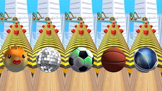 Going Balls Level 3898 - Which Ball Will Win? 5 Balls Speedrun Gameplay