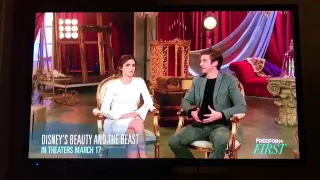 Exclusive interview of Emma Watson and Dan Stevens for 'Beauty and the Beast' on Freeform.