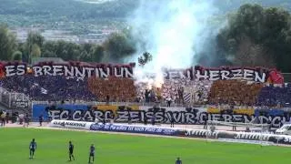 Choreographie der Südkurve zum Thüringen Derby 23.8.2009