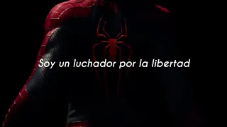 It's On Again de Alicia Keys con The Amazing Spider-Man ( 1/2 ) de Fondo ( Letra al Español ) (V.2)