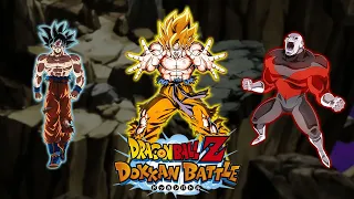 If Dokkan Music was in Dragon Ball REMIXED - TEQ LR Super Saiyan Goku (UI Goku vs. Jiren)