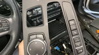 BMW 2015 X5 F15 rolling coin noise under center console solved