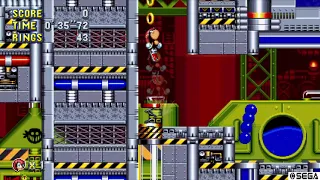 Sonic Mania Plus Chemical Plant 2 Speedrun in 1"25"59 (Mighty)