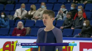 Valtter Virtanen 2021 Finlandia Trophy FS