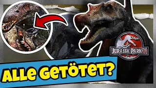 Wurde der Spinosaurus erschaffen um alle T-rex auf der Insel zu töten? | #jurassicpark3 Theorie