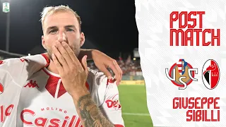 Giuseppe Sibilli | Intervista post partita | Cremonese 0-1 Bari | Serie BKT 2023/24