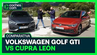 🥊 VOLKSWAGEN Golf GTI vs CUPRA León ➡ ¿Viejo CONFIABLE o nuevo CONTENDIENTE? 🤔