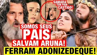 A TERRA PROMETIDA - SEGREDO de Quemuel e Yana SALVARÁ Aruna e FERRARÁ Adonizedeque e Samara!