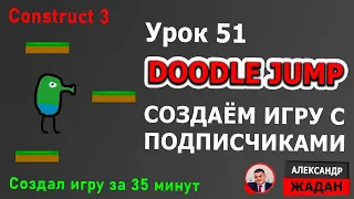 Doodle jump в Construct 3