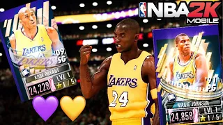 PINK DIAMOND MAGIC & DIRK PACKS! KOBE Next Week!! NBA 2K Mobile S2 Franchise Pack Opening!!