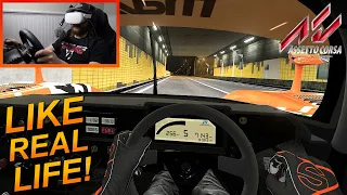 DRIVING IN VR For The FIRST Time! Assetto Corsa w/ Quest 2