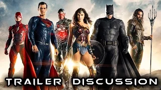 Justice League SDCC 2016 Trailer Discussion