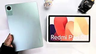 Xiaomi Redmi Pad SE Unboxing | Hands-On, Antutu, Design, Unbox, Camera Test