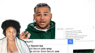 “ Fanum Answers The Web's Most Searched Questions “ | REACTION