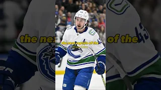 Could Making Quinn Hughes Captain of the Vancouver Canucks Make Elias Petterson not Re-sign? #shorts