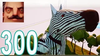 Hello Neighbor - My New Neighbor Zebra Act 1 Gameplay Walkthrough Part 300