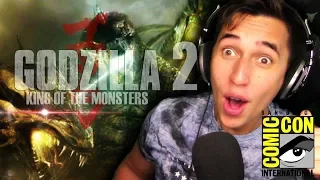 LONG LIVE THE KING!! | GODZILLA II King Of The Monsters SDCC trailer REACTION & REVIEW!!