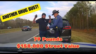 Another Drug Bust! State Trooper Escamilla seizes 79 pounds of 🌿marijuana🌿 en-route to Alabama