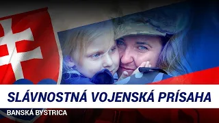 Sú odhodlaní brániť 🇸🇰 | Vojenská prísaha v BB | Ozbrojené sily SR