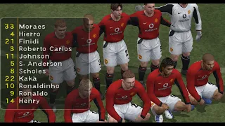 #PES 3 (Winning Eleven 7) World Patch 2003-2004 Master League Gameplay -  #PES6 #Patch #adriano