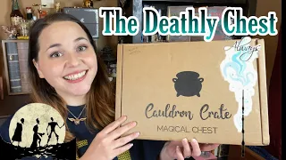 Cauldron Crate Unboxing | The Premium Deathly Chest| Harry Potter Subscription Box