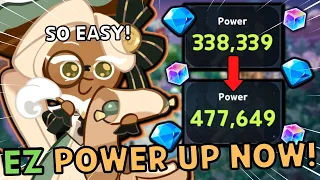 EZ POWER LV UP & MORE with One Simple Click!🖱️| Cookie Run Kingdom